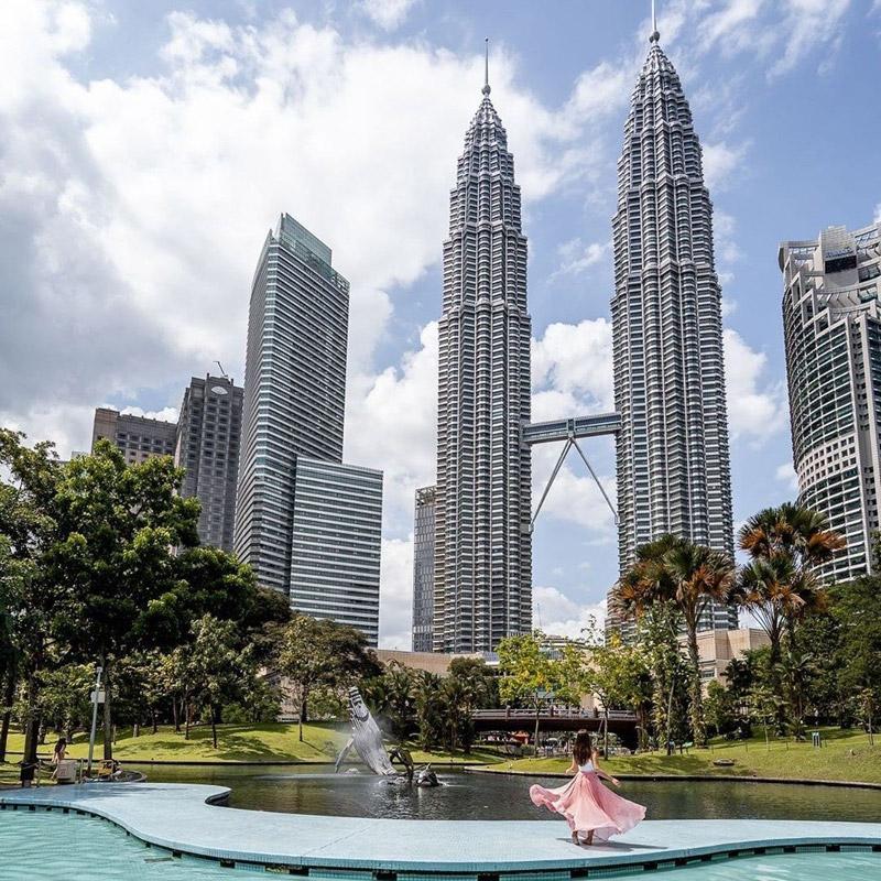 A picture of KLCC