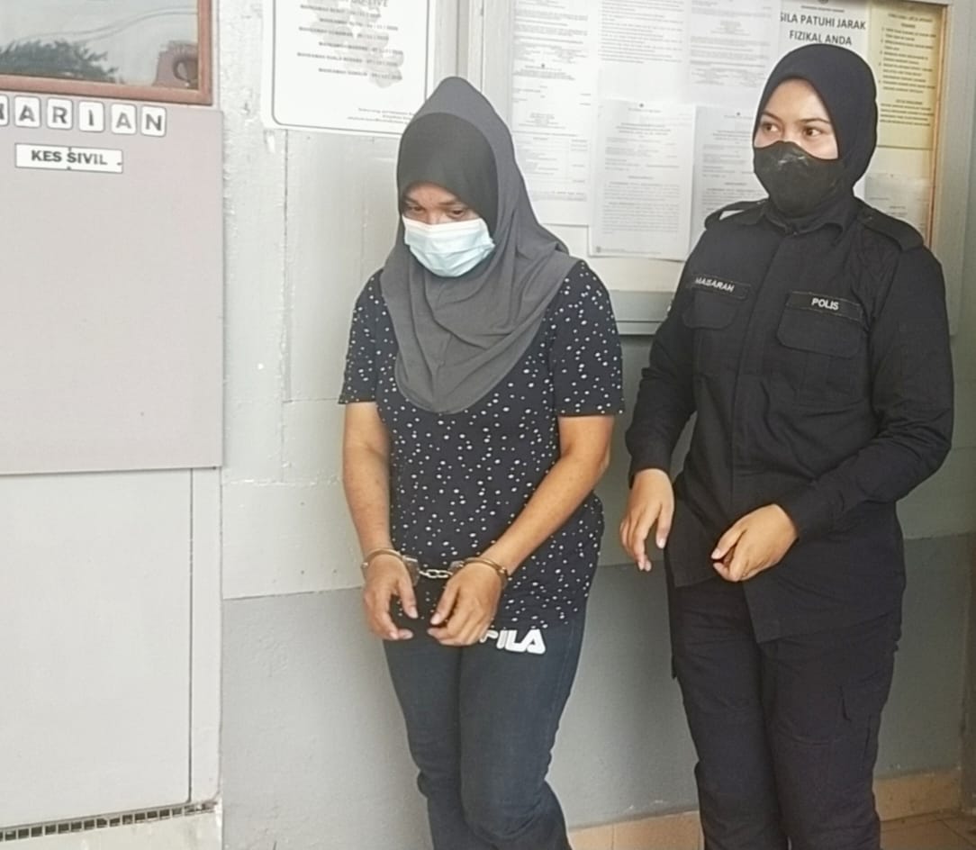 A 43-year-old mother to 4 children faces 14 months in jail for stealing 2 packets of MILO. Image credit: Utusan Malaysia