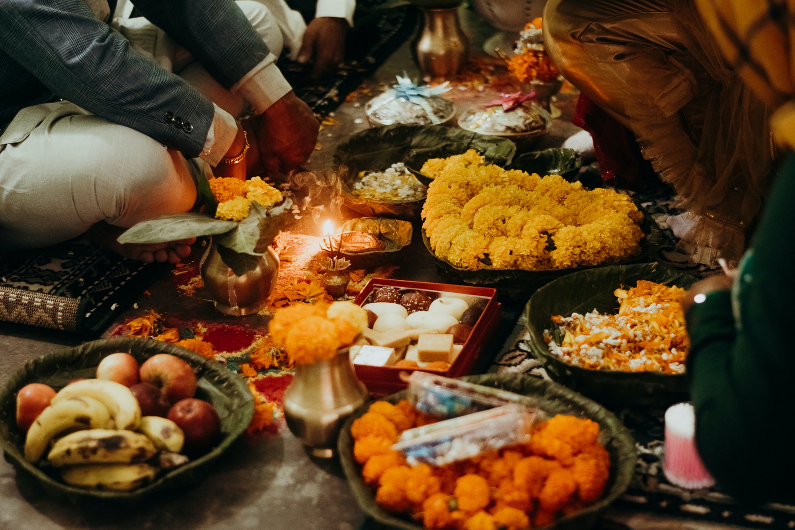 A Deepavali feast.