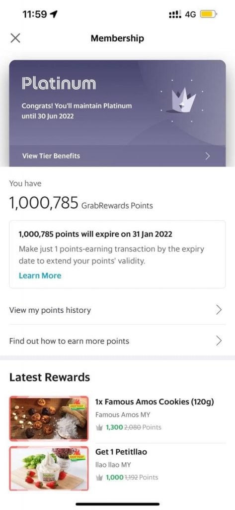 Guy passes 1 million points on Grab, gets iPhone for free