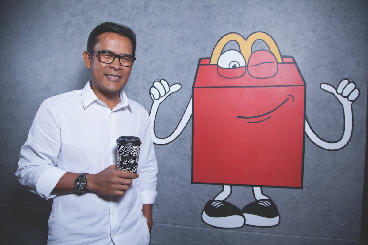 A photo of McDonald's Malaysia managing director Azmir Jaafar.