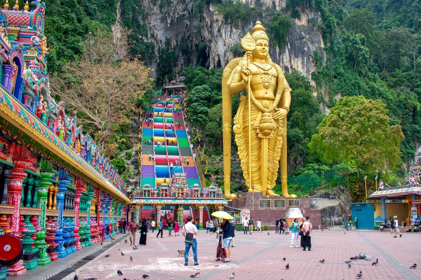 A photo of Batu Caves.