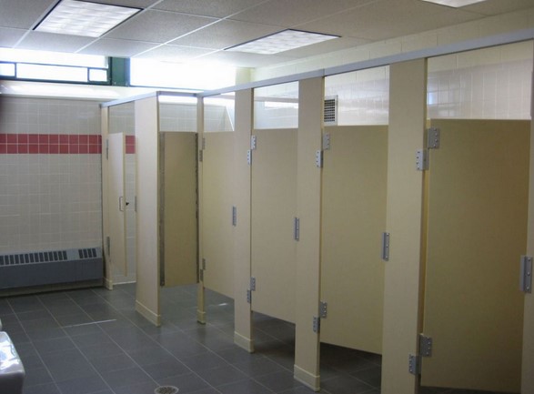 An example of a local Malaysian public restroom.