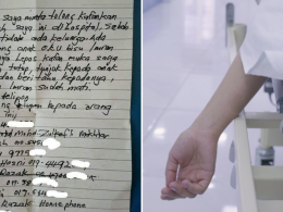 single mum leaves note for doctors before death
