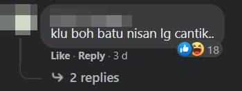 A netizen commenting about the banana trees being planted in potholes.