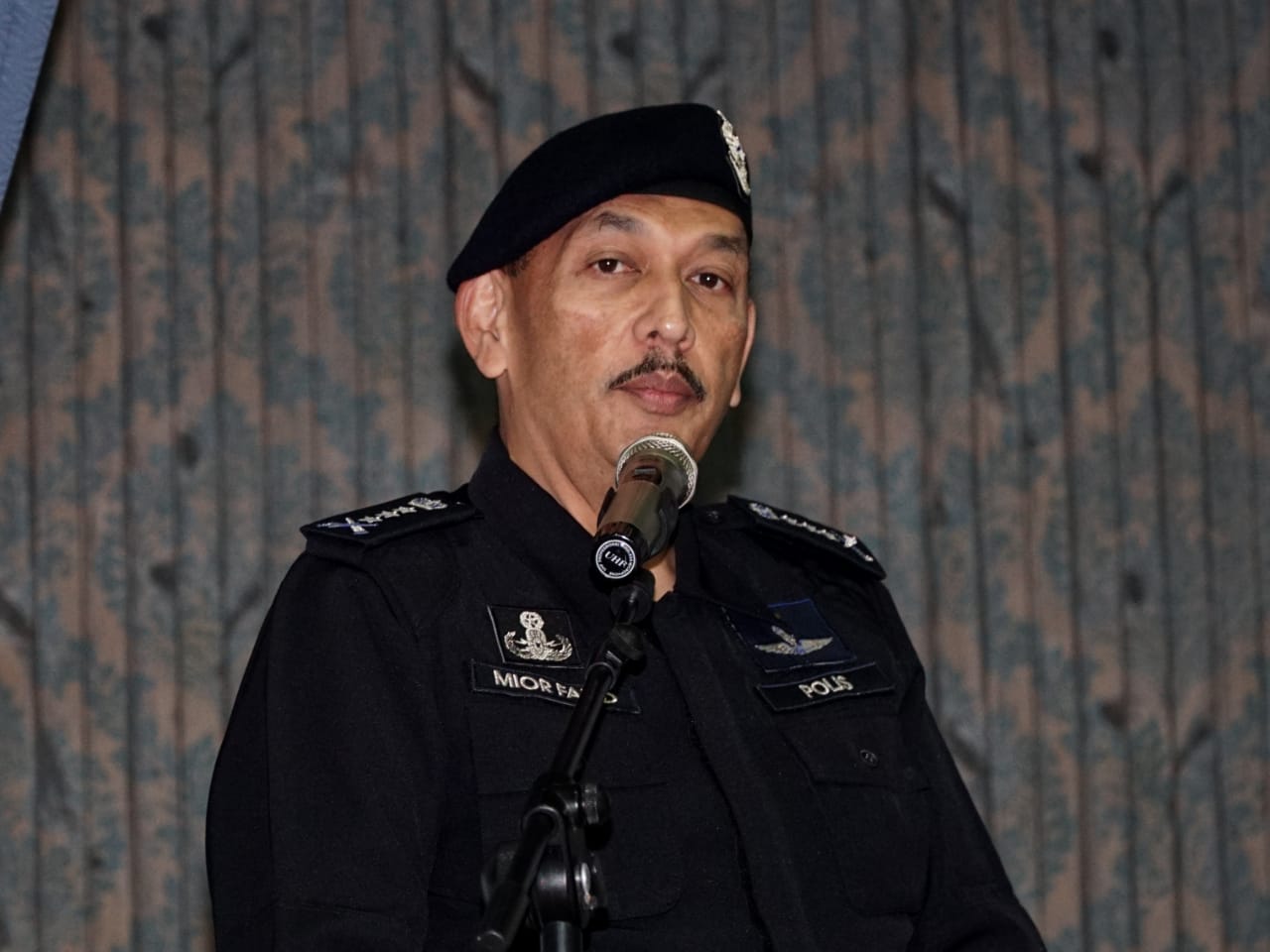 A photo of Perak state Police Chief Datuk Mior Faridalathrash Wahid.