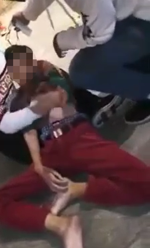 The 16-year-old boy unconscious after the haunted house attraction.
