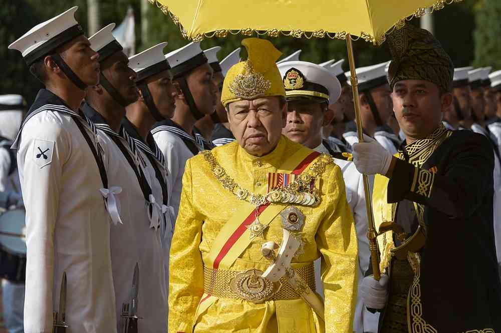 A photo of Selangor Sultan Sharafuddin Idris Shah