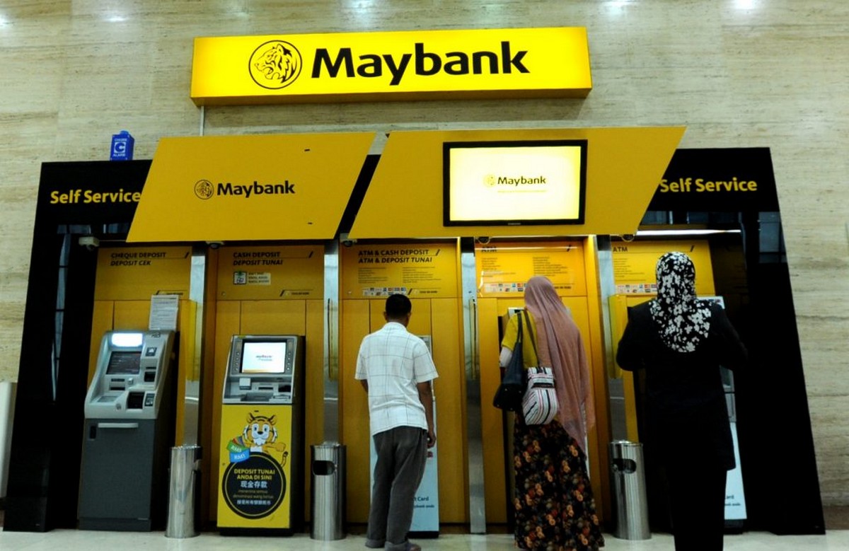 A Maybank ATM.