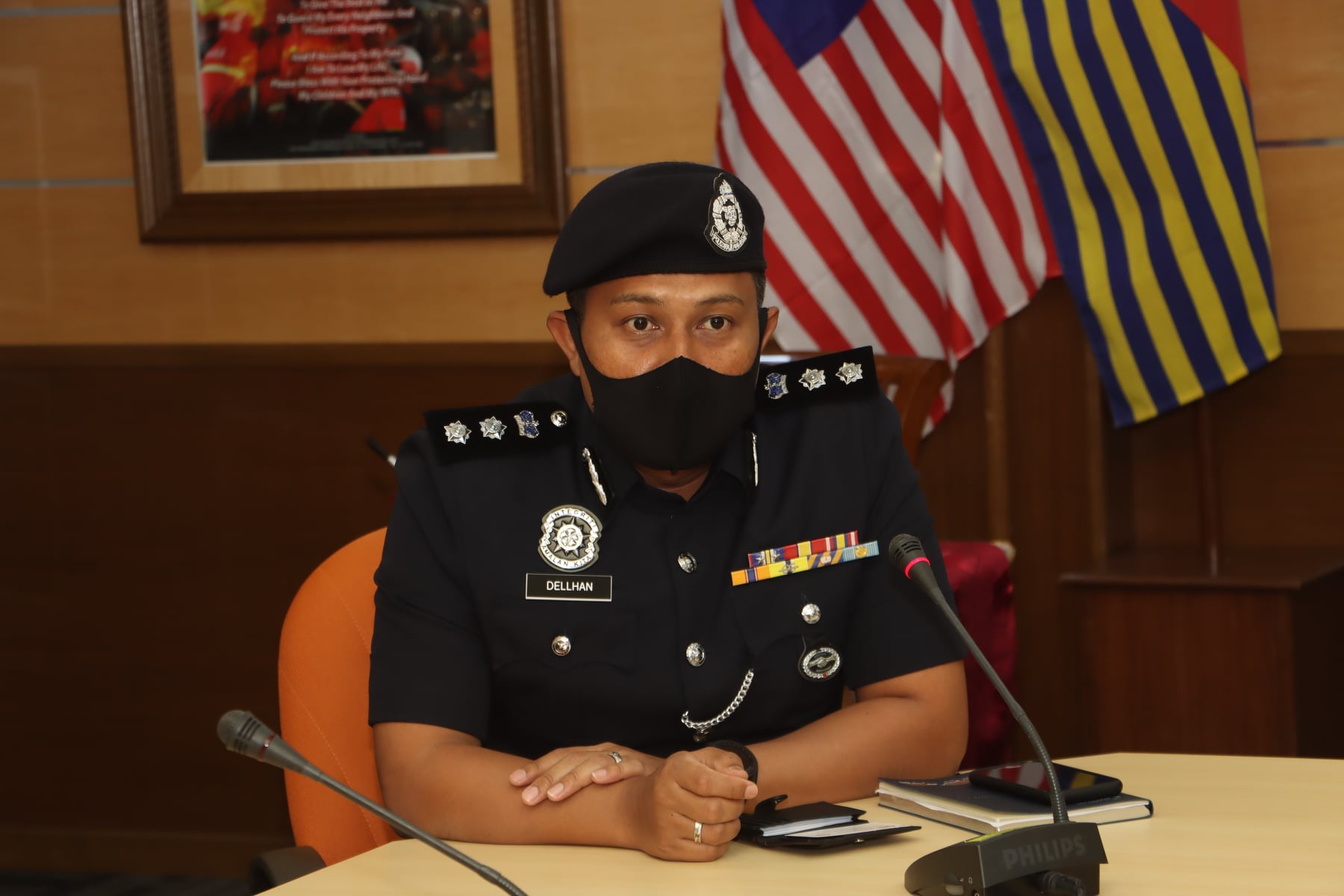 A photo of ACP Noor Dellhan Yahya, who has announced the road closures ahead of the scheduled Anti-MACC rally.