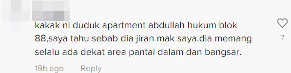 Netizens explain that the food delivery woman seen carrying her own baby lives around Abdullah Hukum.