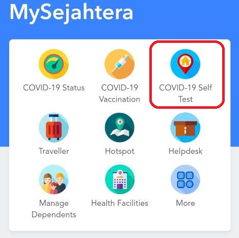 MySejahtera now allows users to submit photo proof of their home test-kit results.