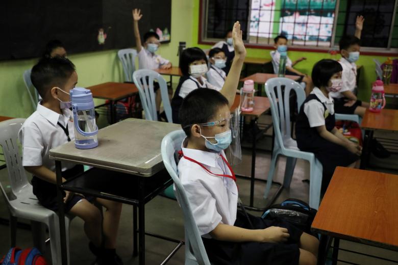 Students in a classroom in Malaysia. Source: Straits Times