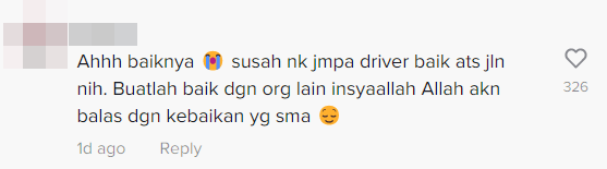The driver of the other car has received praise for remaining calm despite the accident. Source: TikTok