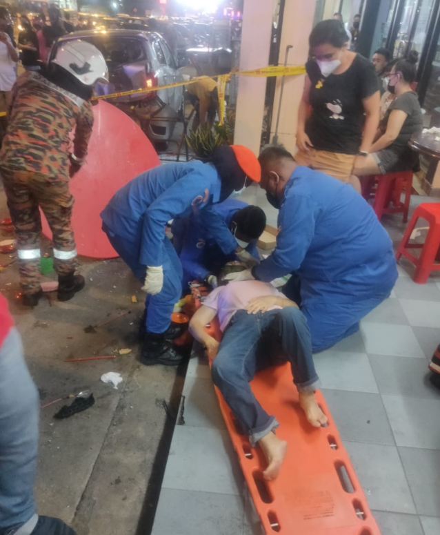 Two victims were said to have suffered from broken limbs as a result of the drunk driving incident. Source: APM