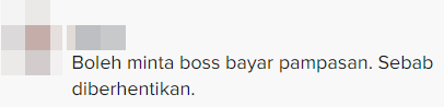 Netizens have advised Sya to lodge a report to the labour office over her dismissal. Source: TikTok