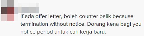 Netizens have advised Sya to lodge a report to the labour office over her dismissal. Source: TikTok