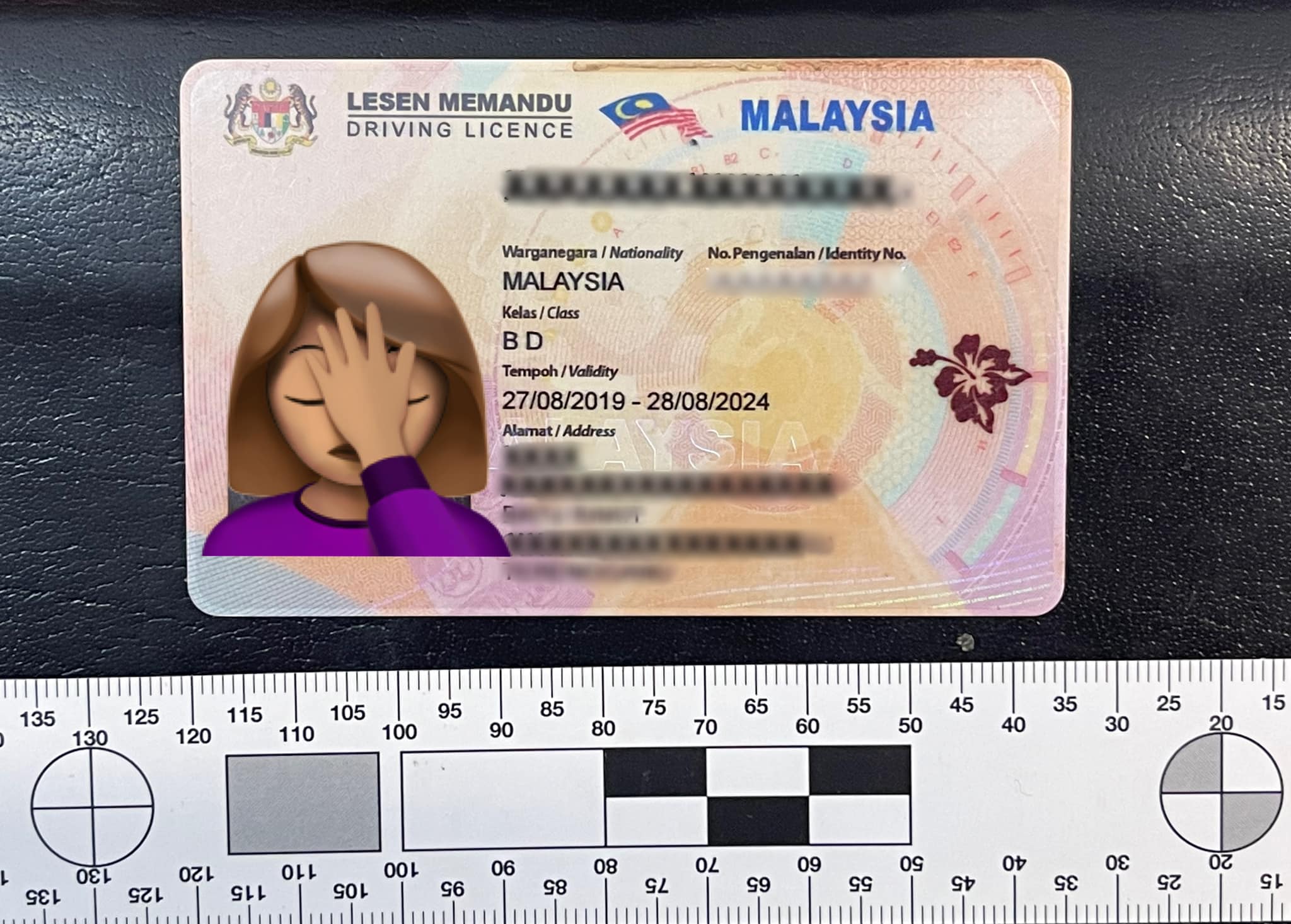 The 26-year-old woman was found to be using a fake Malaysian driver's license. Source: raffic and Highway Patrol Command - NSW Police Force