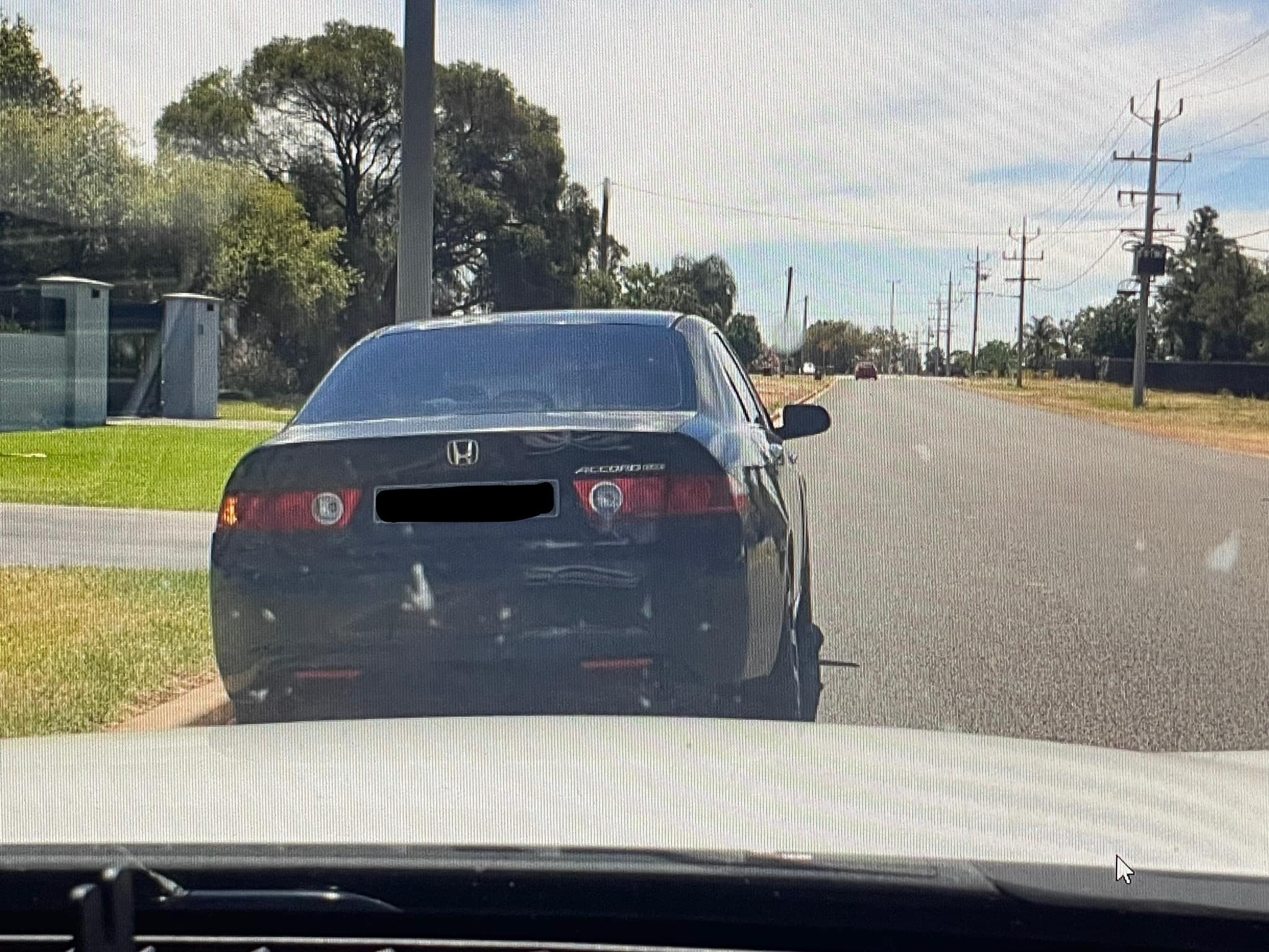 The driver had been speeding at the time before being flagged down by police. Source: Traffic and Highway Patrol Command - NSW Police Force