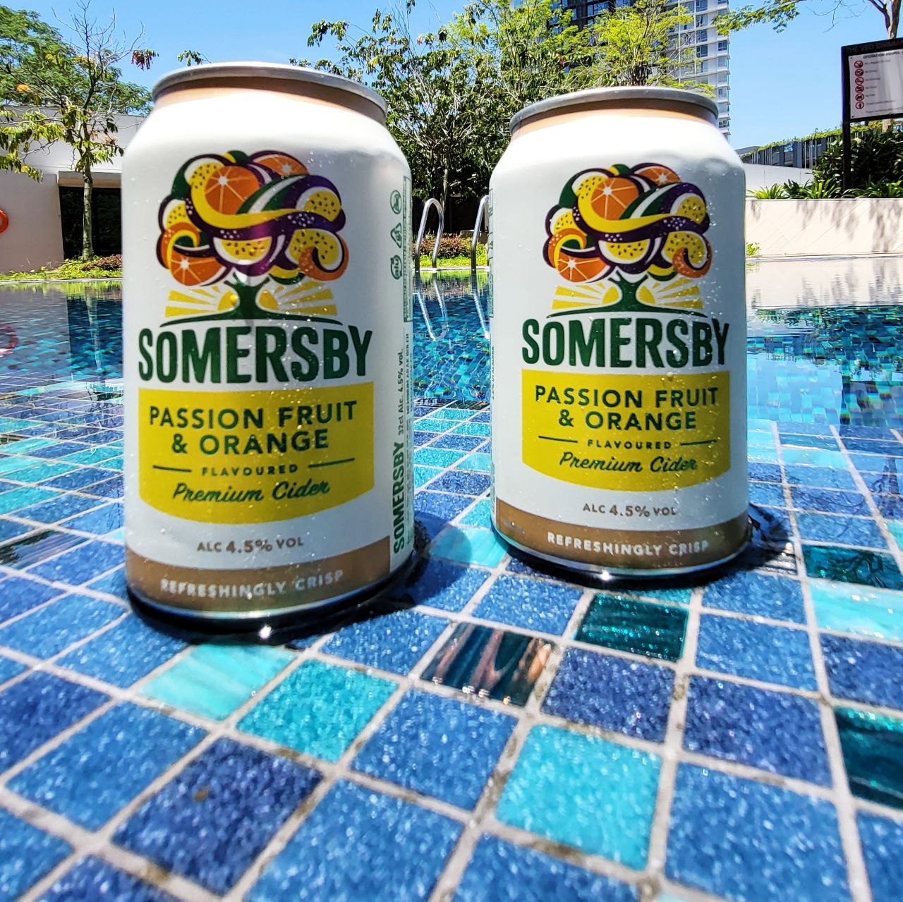 Somersby has introduced its brand-new Passion Fruit & Orange flavour in Malaysia! Source: Wau Post