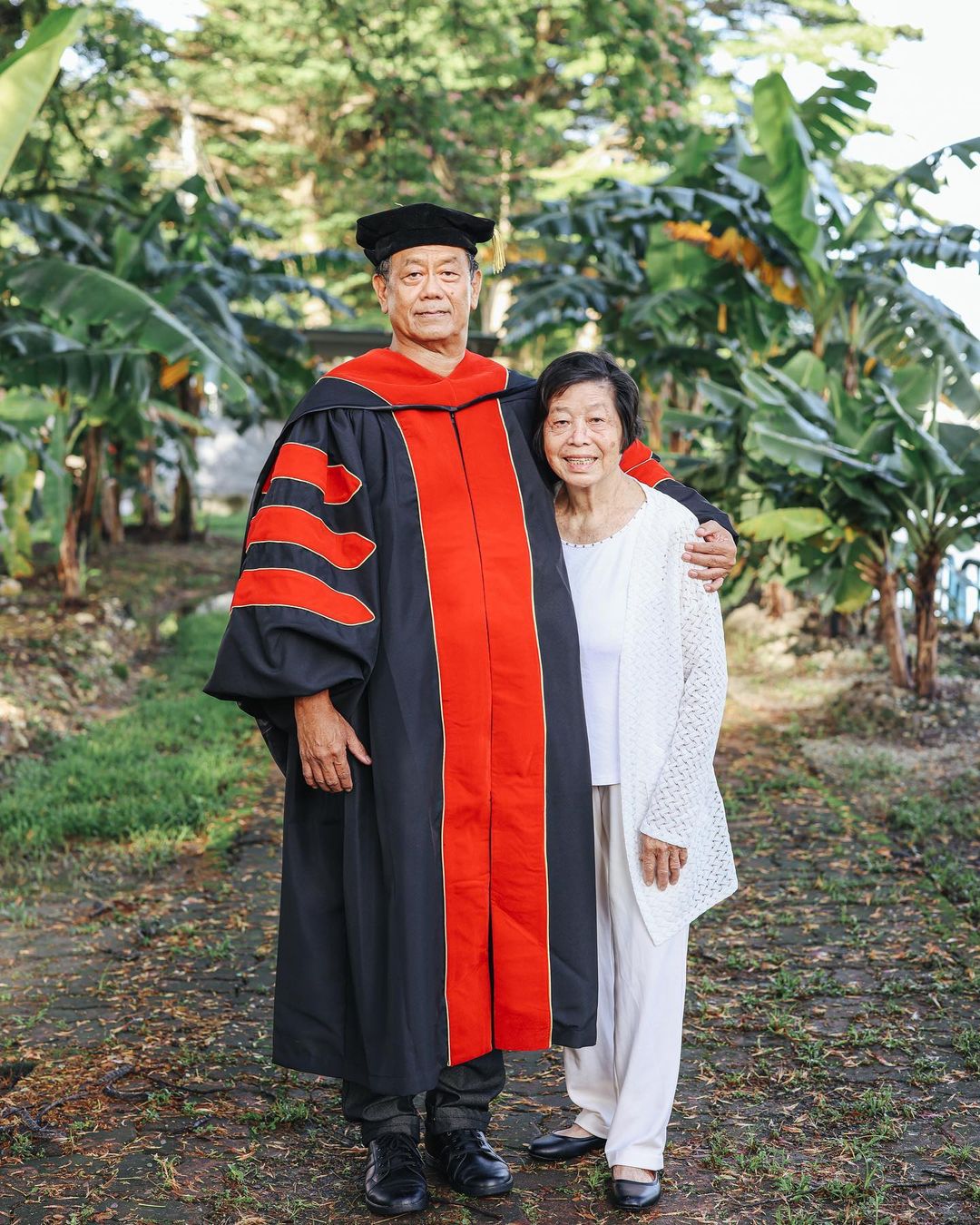 62-year-old Rev. Teo How Ken has just obtained his Doctoral Degree in Marketplace Theology. Image credit: Photo courtesy of Annice Lyn