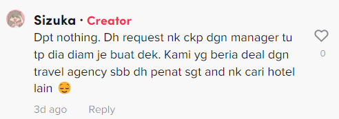 One of the affected hotel guests explained that hotel staff were not helpful, and that they were fully aware of the bookings made through sites such as Agoda, Klook, and Booking.com. Image credit: Sizukaachan