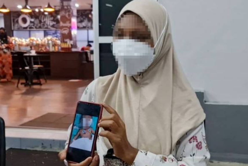 The mother of the child said she did not realise that her cousin had taken him out while under his care. Image credit: Astro Awani