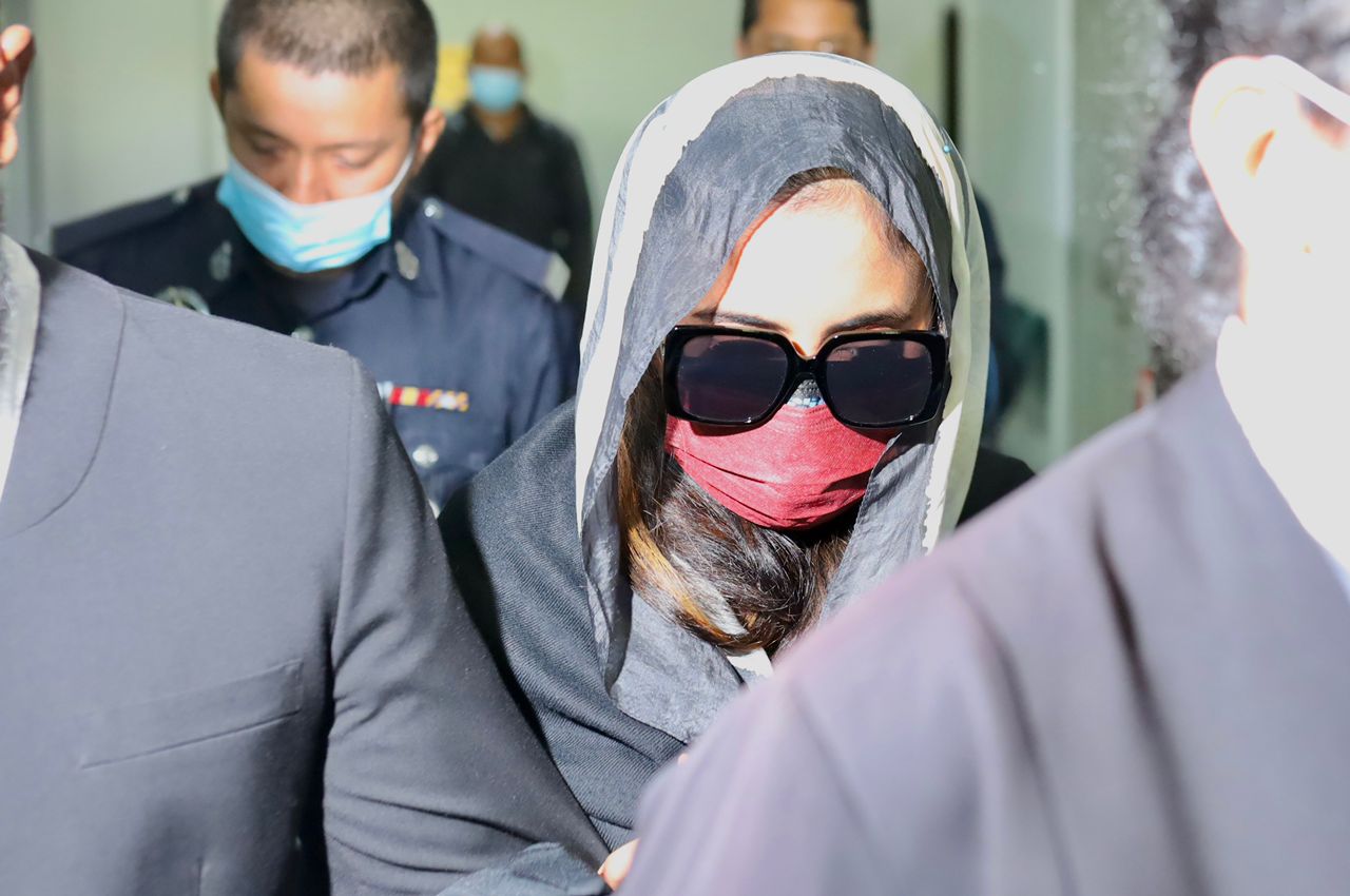 Samirah Muzaffar and her two children have been cleared of his murder. Image credit: Kosmo!