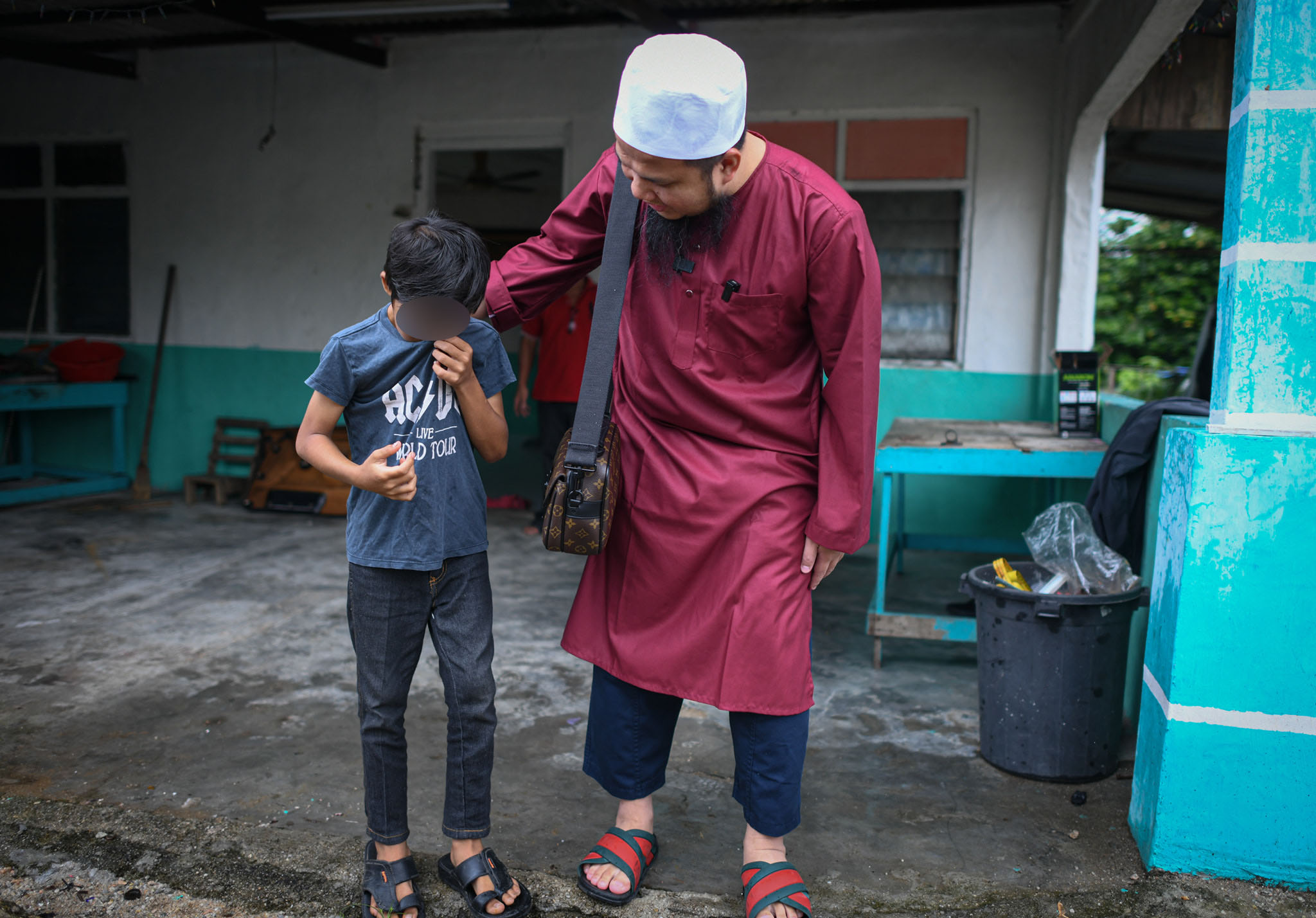 Ebit Lew has since reached out to the young boy who went viral selling mushrooms to offer aid. Image credit: Ebit Lew