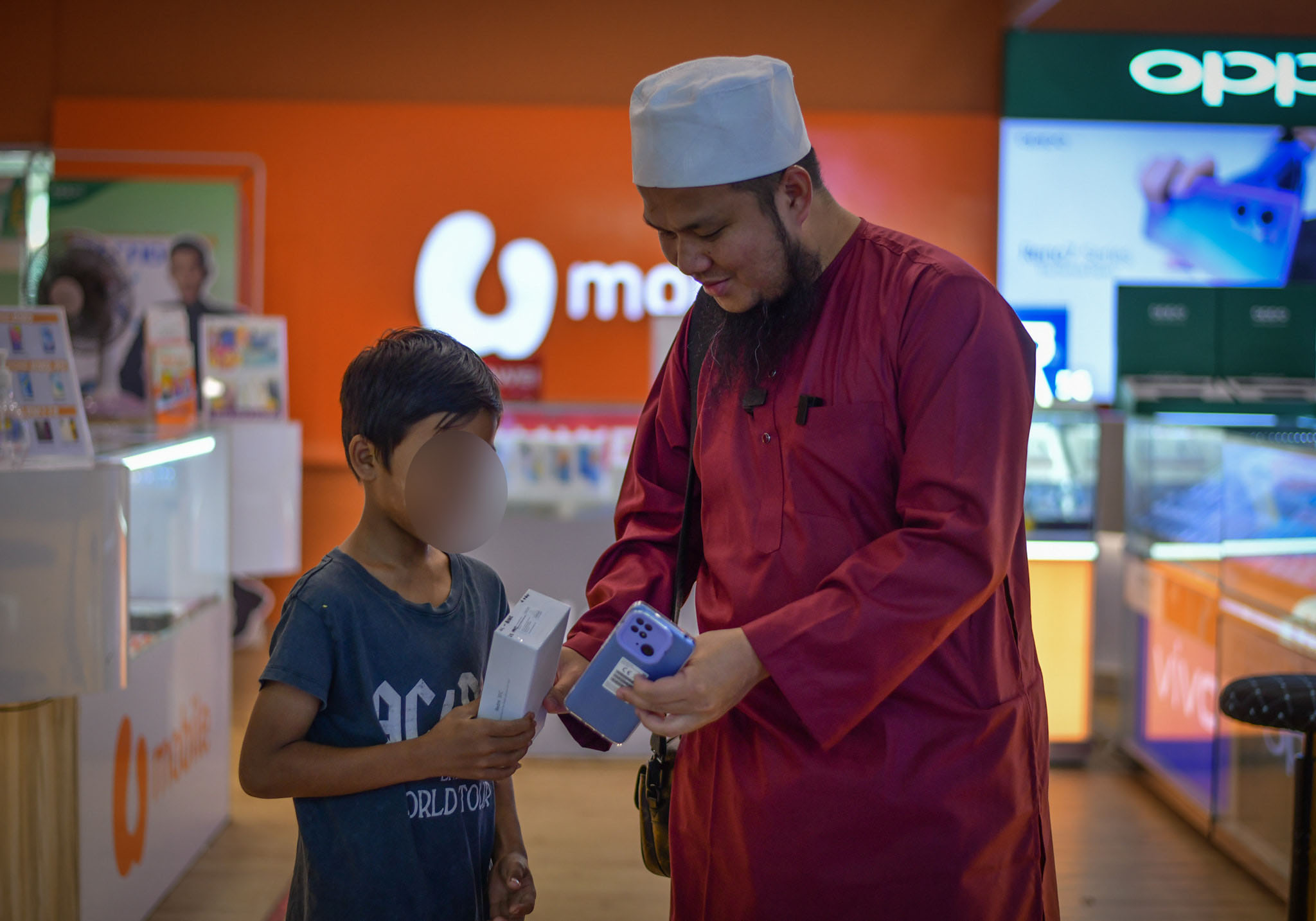 Ebit Lew has since reached out to the young boy who went viral selling mushrooms to offer aid. Image credit: Ebit Lew