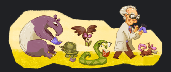 Today's Google Doodle honours Malaysian pioneering zoologist Dr Lim Boo Liat. Image credit: Google