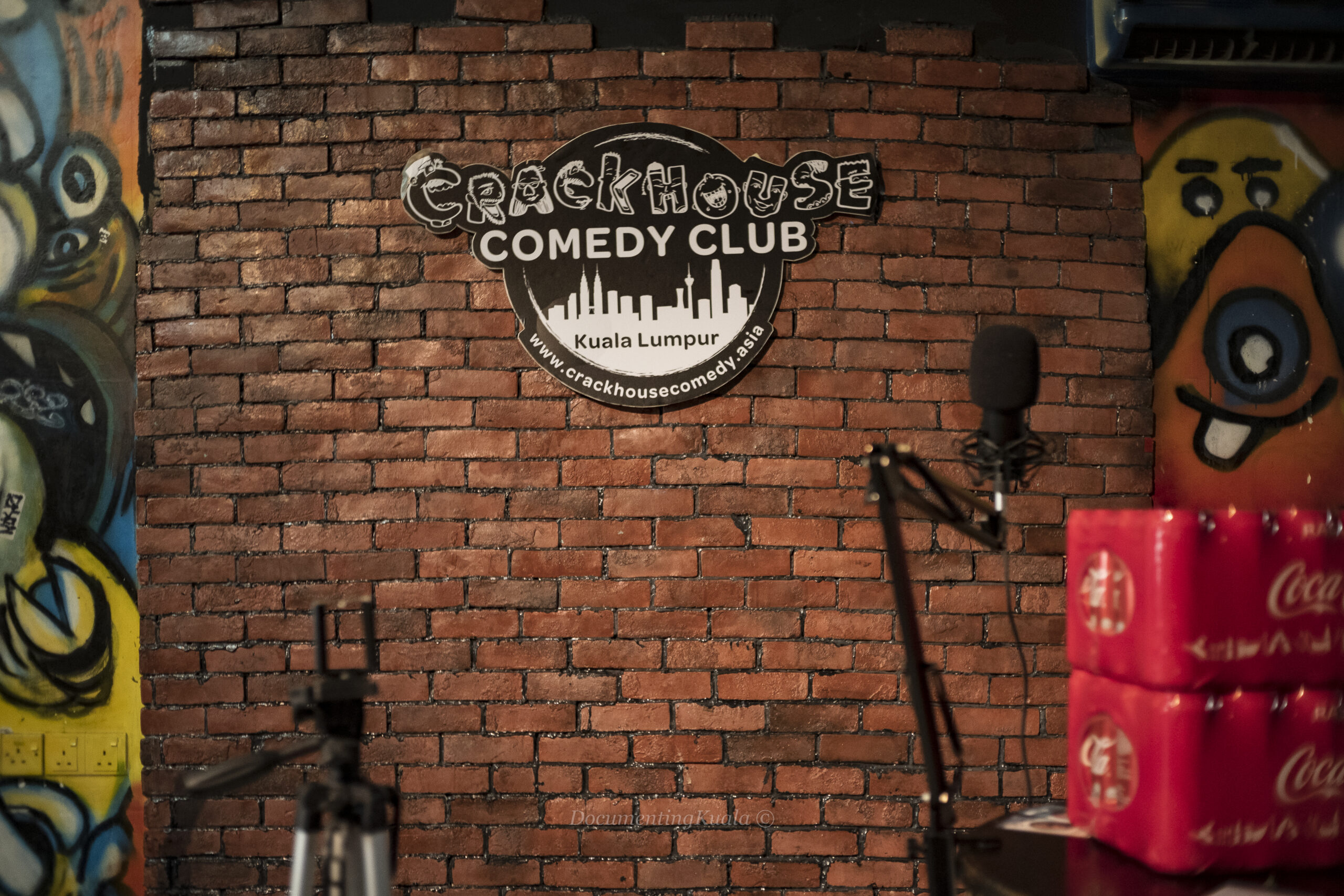 The co-founder of Crackhouse Comedy Club TTDI was detained yesterday. Image credit: Crackhouse Comedy Club