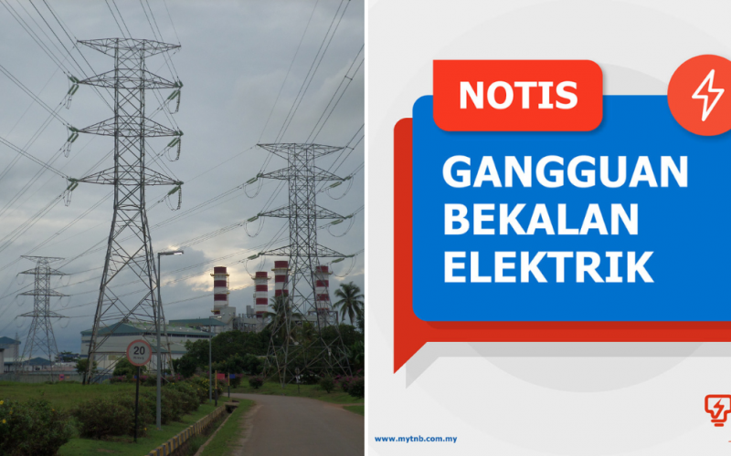 Blackouts were reported in multiple parts of West Malaysia.