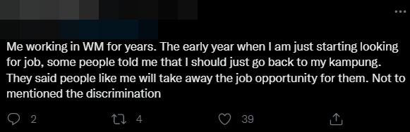 Some East Malaysians have shared similarly discriminatory experiences of working in West Malaysia. Image credit: Twitter