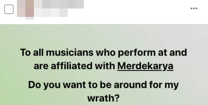 Local events venue Merdekarya has since gone on to reveal the controversial behaviour of the couple. Image credit: Merdekarya