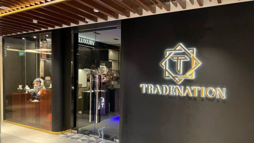 Their companies, Tradenation and Tradeluxury, specialised in the procurement of luxury items. Image credit: CNA