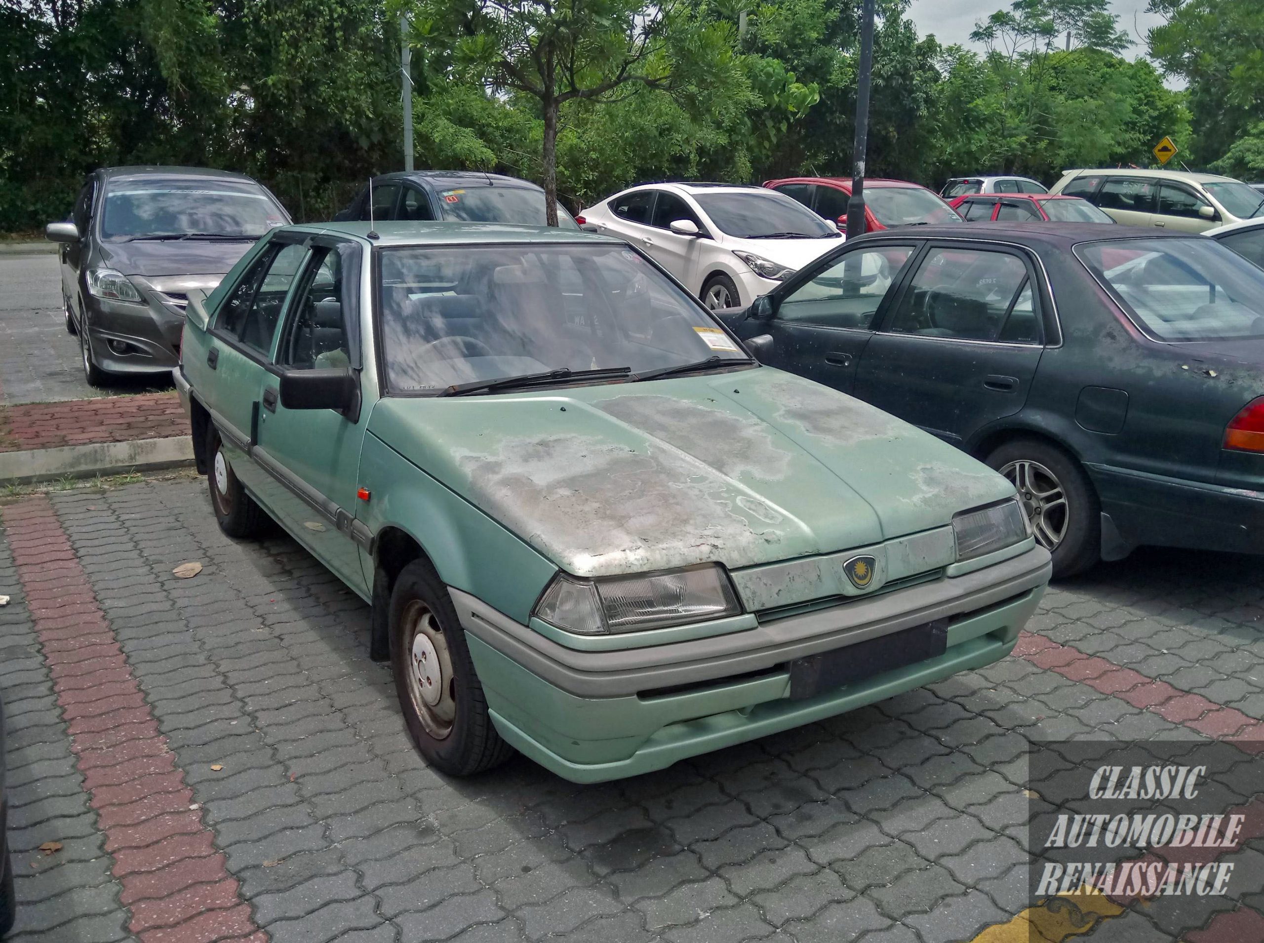Ken's Proton Saga was inherited from his grandfather. At the time, the car was in poor shape. Image credit: Classic Automobile Renaissance
