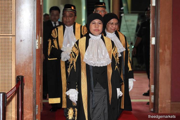 Chief Justice Tengku Maimun Tuan Mat went on to become Malaysia's first female Chief Justice. Image credit: The Edge Markets