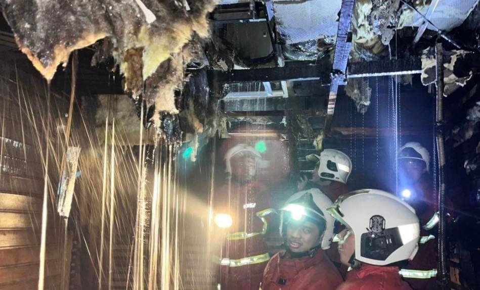 A fire broke out in the sauna room of a KLCC gym yesterday (August 9th 2022). Image credit: Info Shopping Malls
