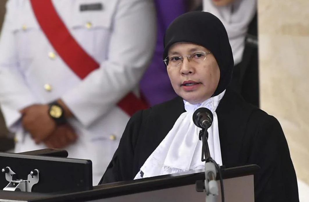 Chief Justice Tengku Maimun Tuan Mat is a native of Kelantan who was born in the city of Kota Bharu on July 2nd 1959. Image credit: Straits Times