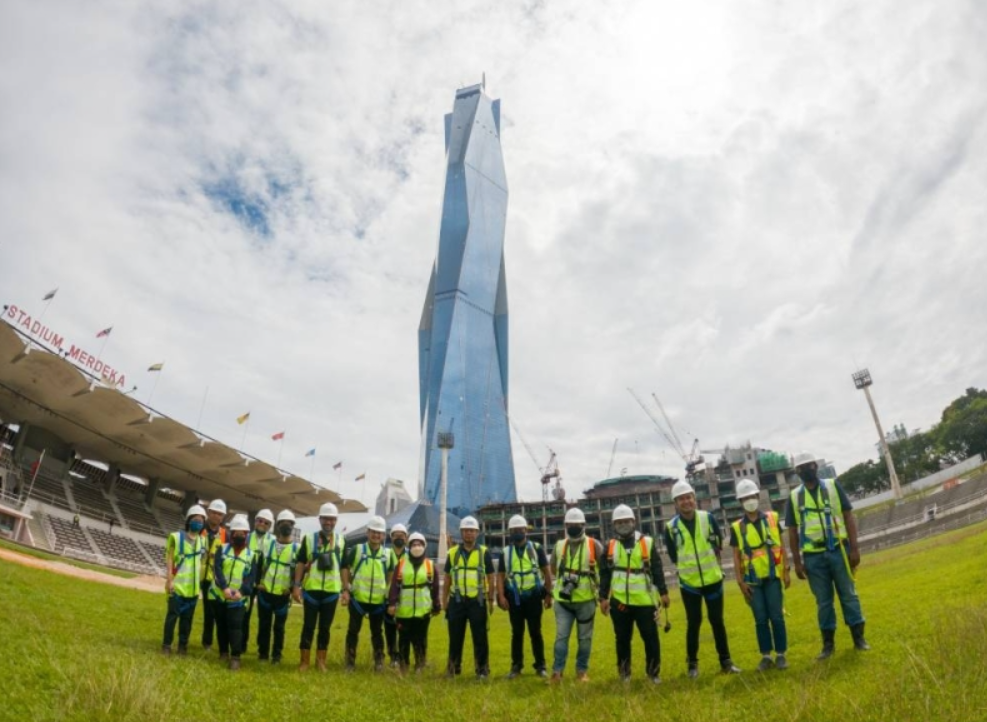 An observation deck will also be featured on Merdeka PNB 118's 115th and 116th floor. Image credit: Malay Mail