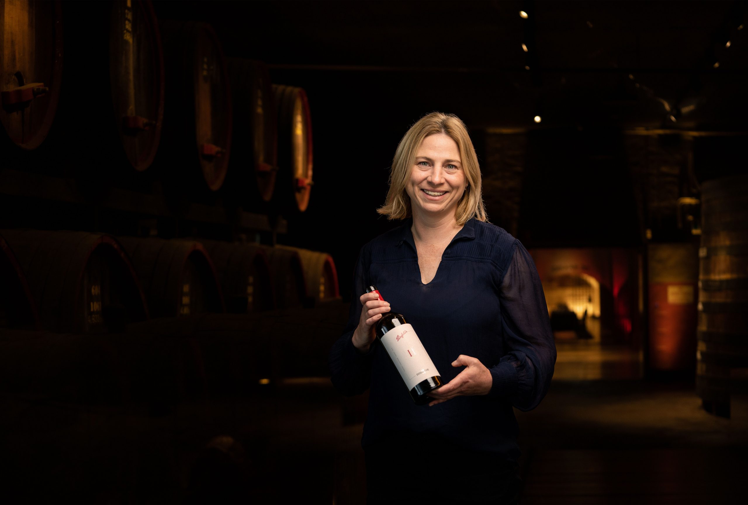 A photo of Penfolds Senior Winemaker Emma Wood. Image credit: Penfolds