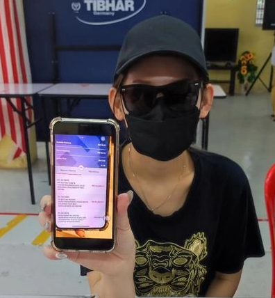 A freelance manicurist lost RM66,996 in life-savings after picking up a random call from Telegram. Image credit: Sin Chew Daily