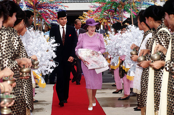 Queen Elizabeth II was the first British monarch to ever visit Malaysia. Image credit: Daily Express