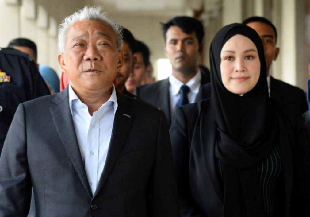 Sabah Deputy Chief Minister Datuk Seri Bung Moktar Radin and his wife Datin Seri Zizie Izette Abdul Samad are ordered to enter their defence over 3 corruption charges. Image credit: Focus Malaysia