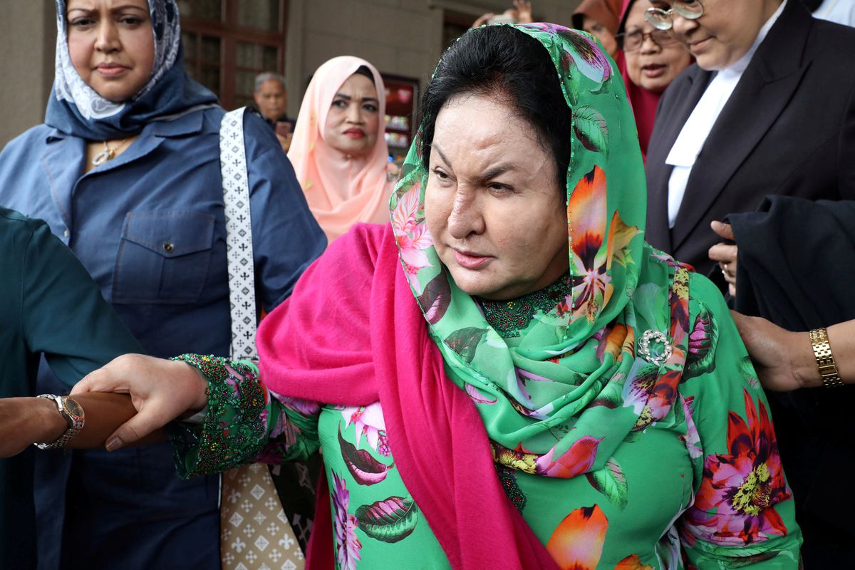 Former First Lady Rosmah Mansor was found guilty of corruption. Image credit: Reuters