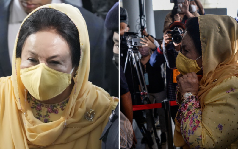 Rosmah's daughter, Azrene Ahmad, has stood by the judge's conviction of her mother's corruption trial. 