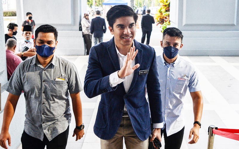 Syed Saddiq has been told to enter his defence by the High Court. Image credit: FMT