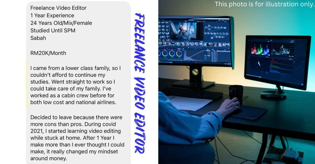 24yo Sabahan shares how she earns RM20k salary monthly after learning