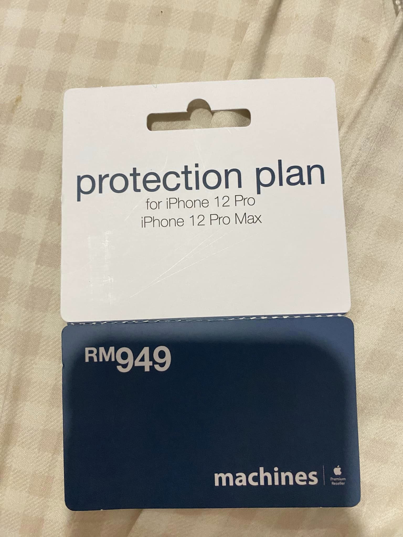 The protection plan offered by the reseller. Image credit: Kenny Ng
